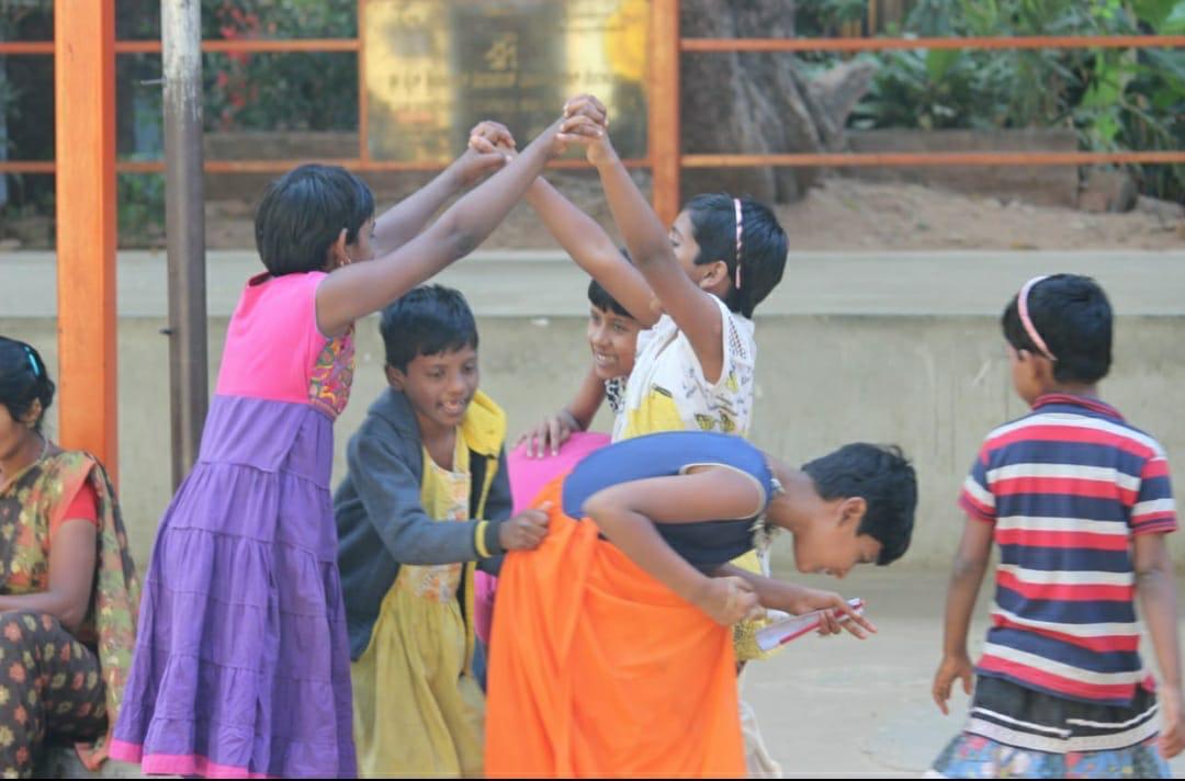 Children playing